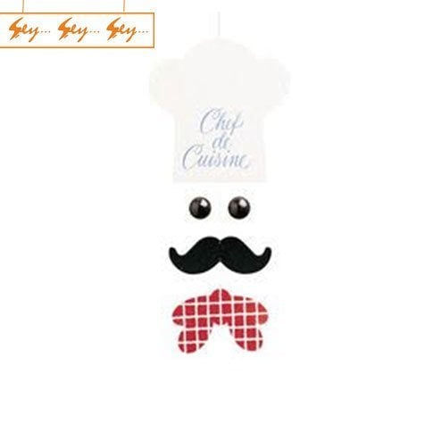 Flensted Mobiles - Le Chef - Mutfak Şefi Silüeti Tasarımlı Modern Tavan Süsü