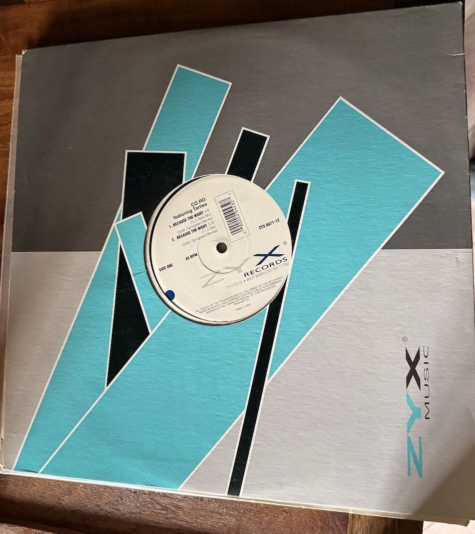 CO-RO - BECAUSE THE NIGHT - MAXI SINGLE