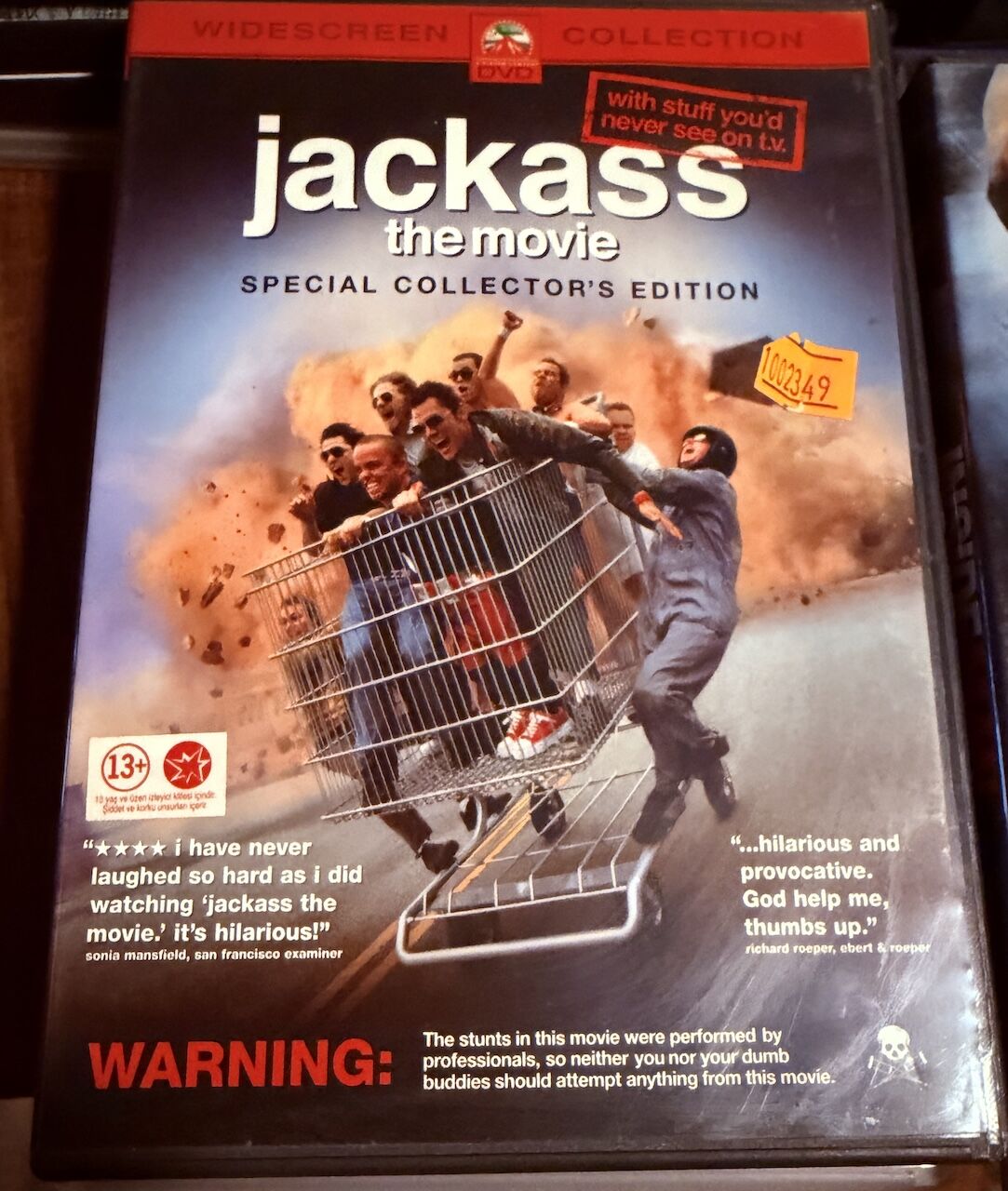 JACKASS THE MOVIE - SPECIAL COLLECTOR'S EDITION - DVD