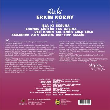 ERKİN KORAY - İLLA Kİ * LP