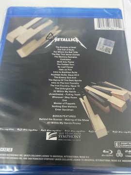 BLU RAY - METALLICA - THROUGH THE NEVER 3D - 2 DISC SET