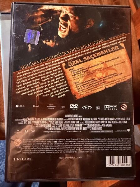 I AM LEGEND - BEN EFSANEYİM - 2 DISC SPECIAL EDITION DVD