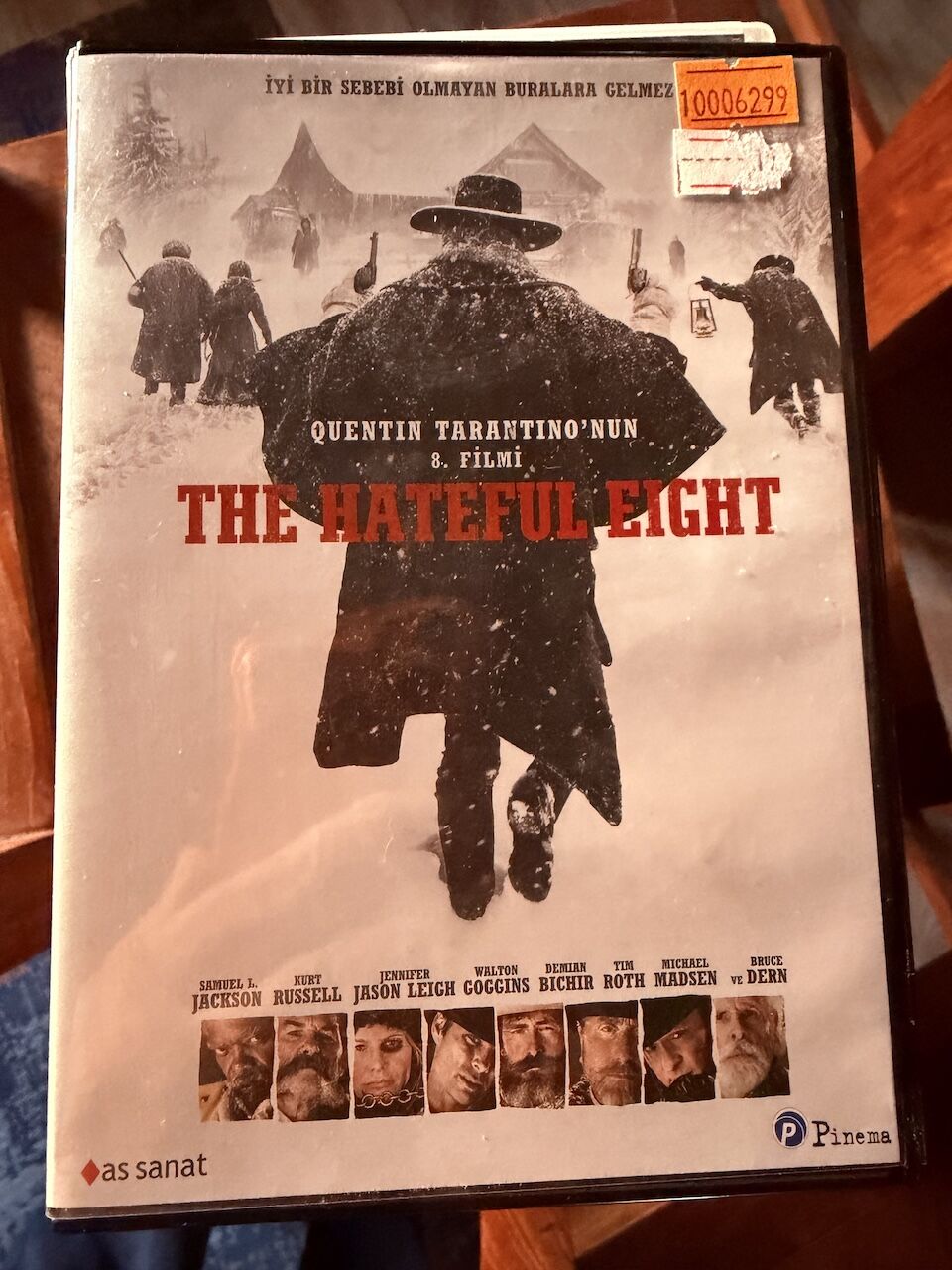 THE HATEFUL EIGHT - DVD