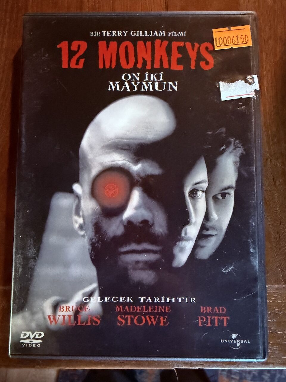12 MONKEYS - ON İKİ MAYMUN - DVD