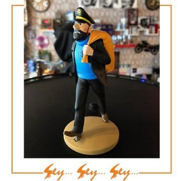 Tenten - Tintin Haddock On The Road Resin Figür