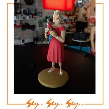 Tenten - Tintin Castafiore & The Parrotresin Figür