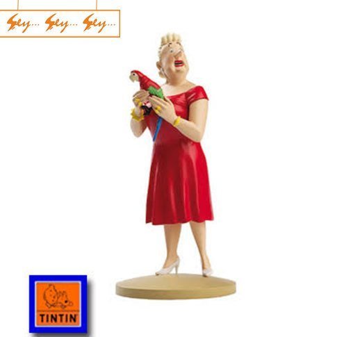 Tenten - Tintin Castafiore & The Parrotresin Figür