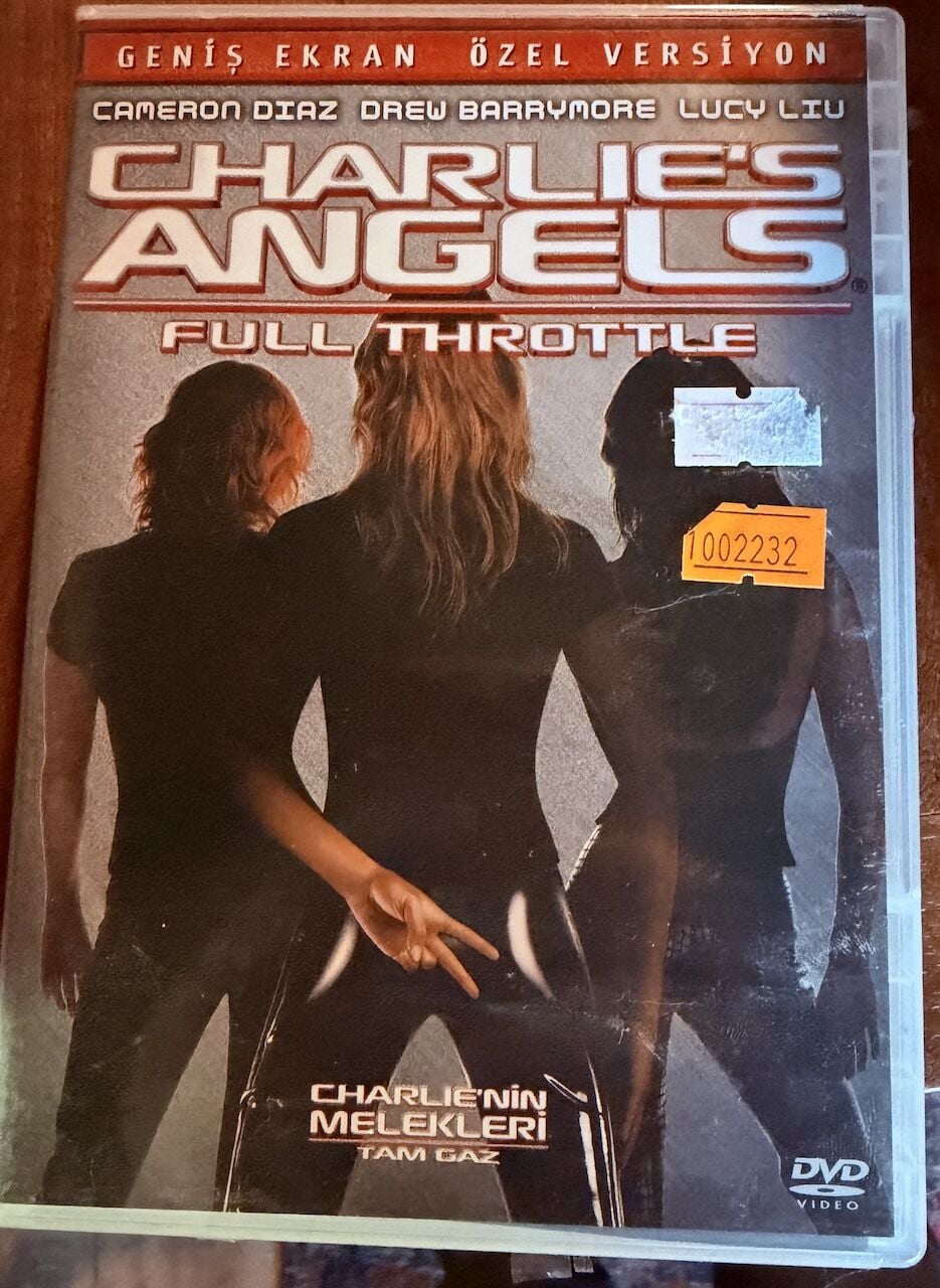 CHARLIE'S ANGELS FULL THROTTLE - CHARLIE'NİN MELEKLERİ TAM GAZ - DVD