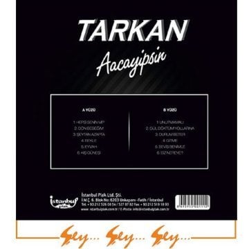 Tarkan - Aacayipsin Lp Plak