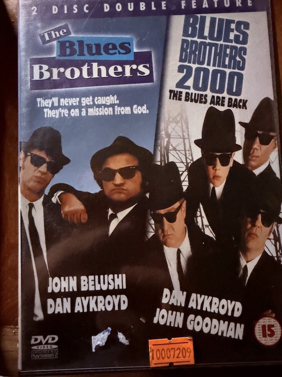 THE BLUES BROTHERS - BLUES BROTHERS 2000 - CAZCI KARDEŞLER - 2 DVD