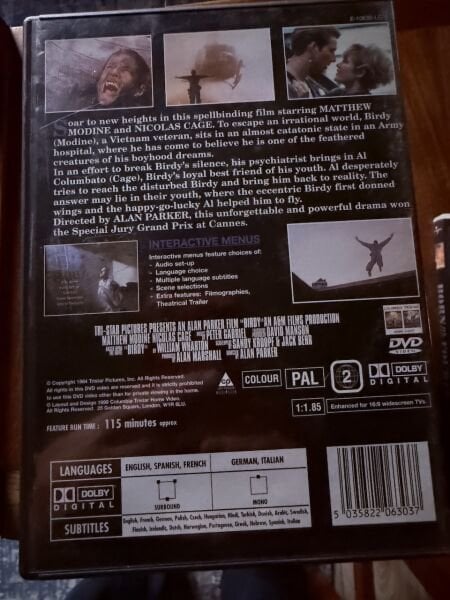 ALAN PARKER - BIRDY - DVD