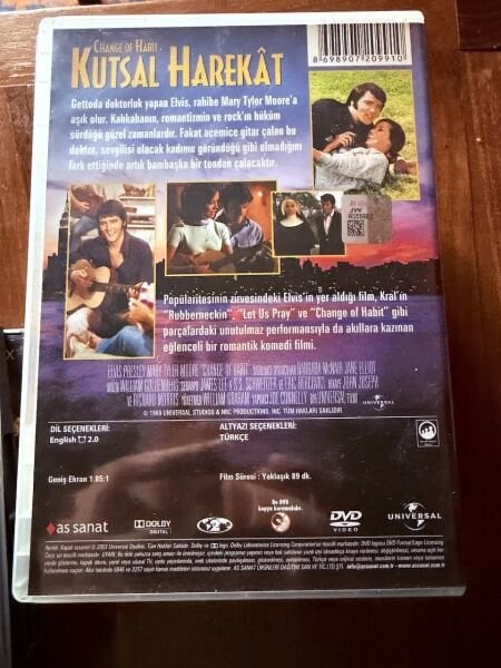 ELVIS - CHANGE OF HABIT - KUTSAL HAREKAT - DVD