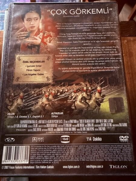 CURSE OF THE GOLDEN FLOWER - ALTIN ÇİÇEĞİN LANETİ - DVD