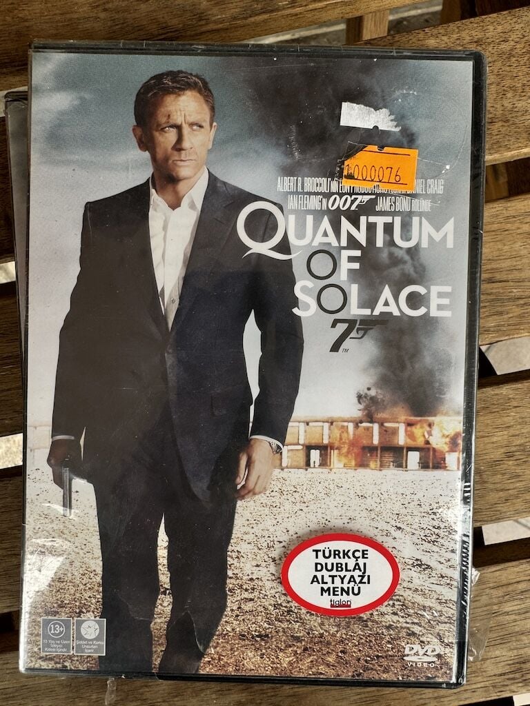 JAMES BOND - QUANTUM OF SOLACE - DVD