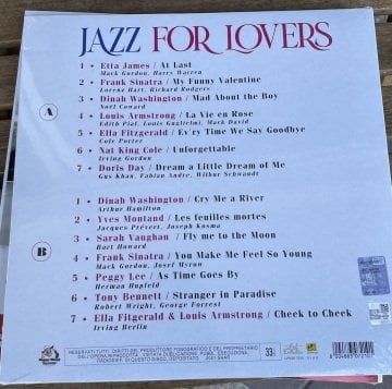 Jazz For Lovers Plak LP