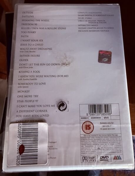 GEORGE MICHAEL - LADIES AND GENTLEMEN THE BEST OF DVD