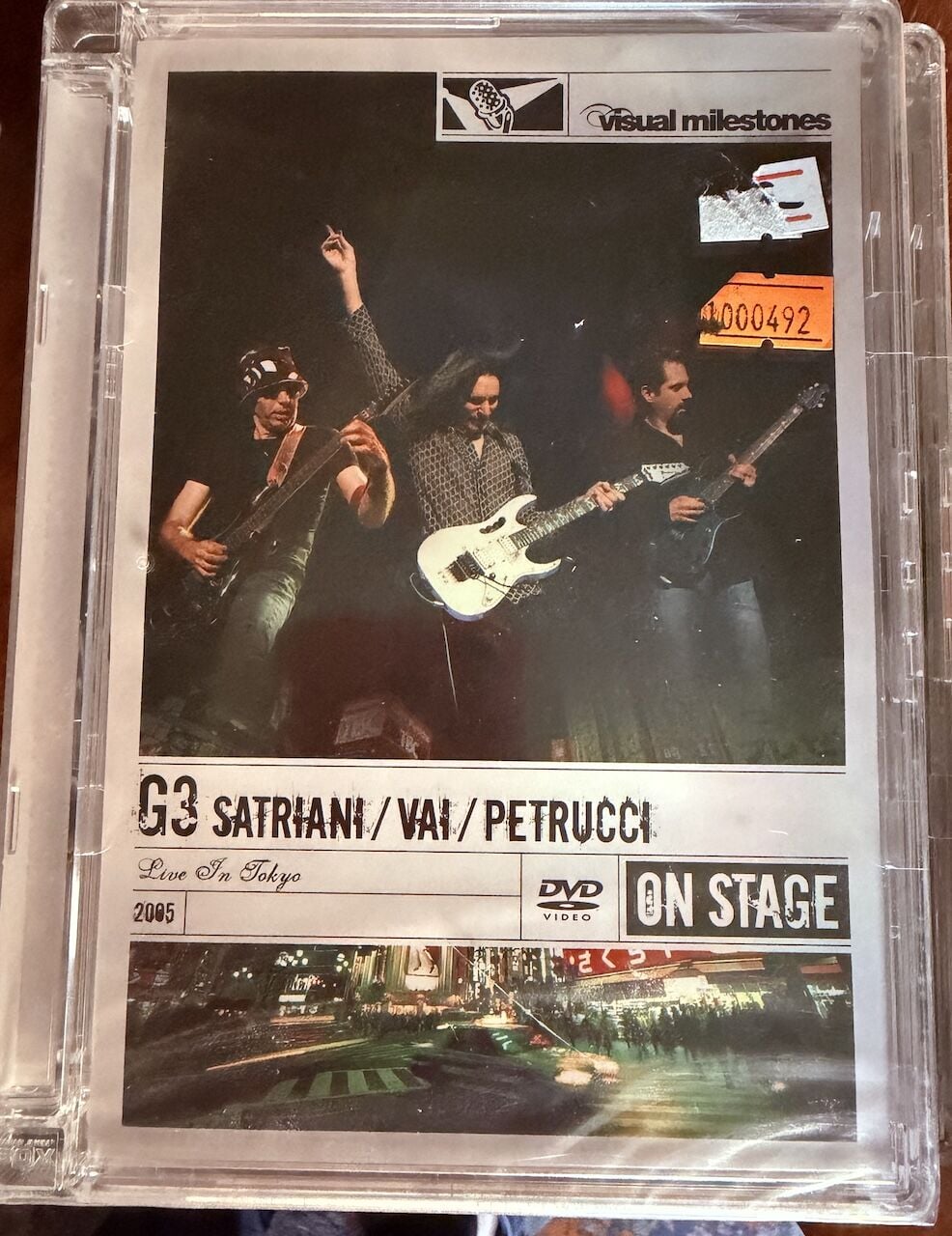 G3 SATRIANI / VAI / PETRUCCI DVD