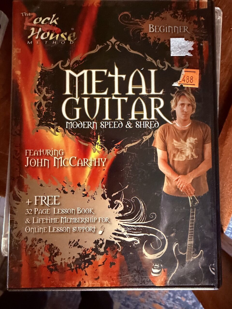 METAL GUITAR LEARNING - BEGINNER DVD