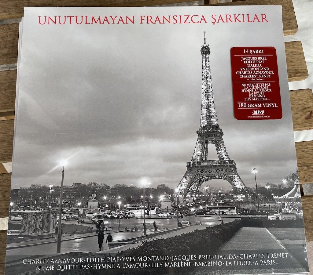 Unutulmayan Fransızca Şarkılar 180 gr Plak LP