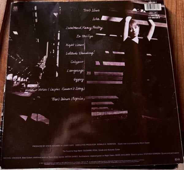 Suzanne Vega Solitude Standing Plak LP