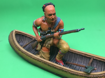 Kano Ve Kızılderili Dekoratif Küçük Biblo