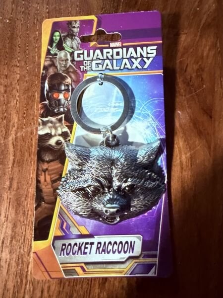 Marvel Guardians of the Galaxy Rocket Metal Keyring