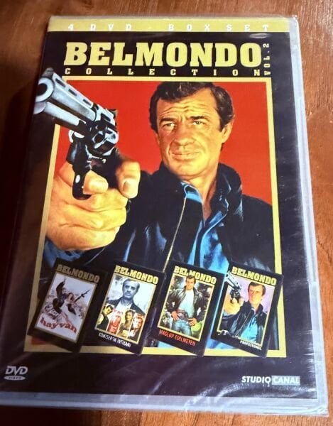 BELMONDO COLLECTION VOL.2 DVD SET - 4 FİLM