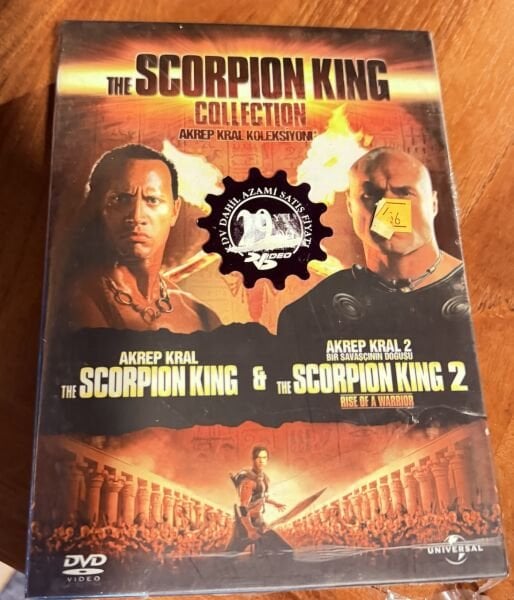 THE SCORPION KING COLLECTION SET - 2 DVD