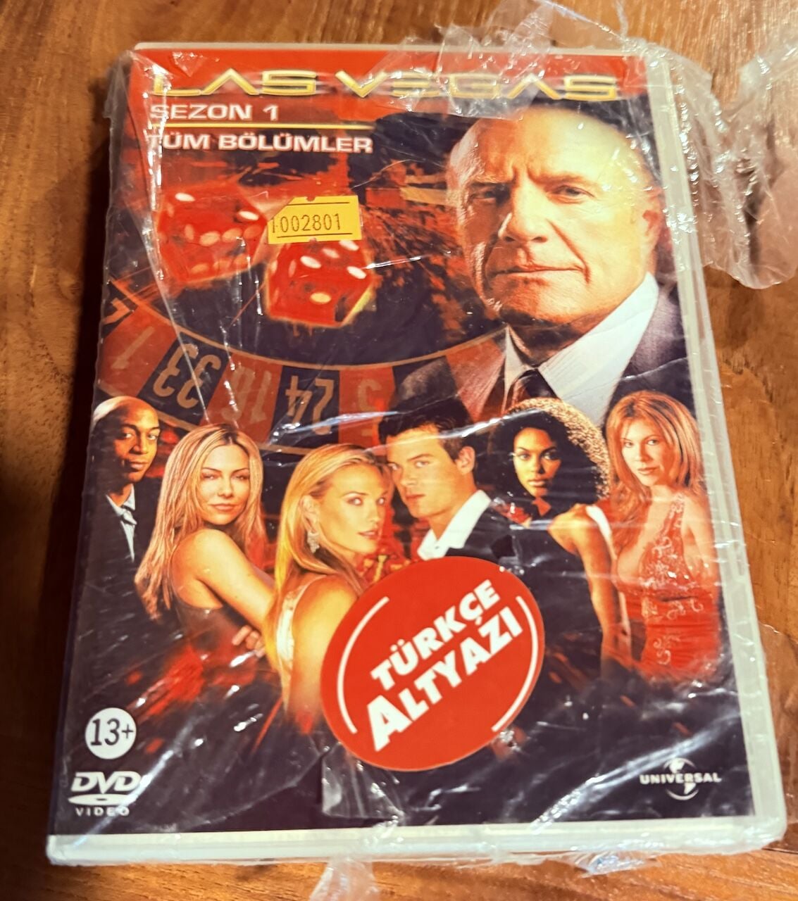 LAS VEGAS SEZON 1 DVD SET - 5 DVD SET