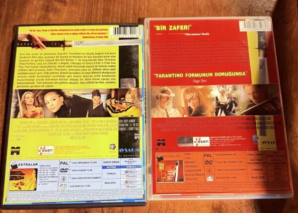 KILL BILL SET - 2 DVD