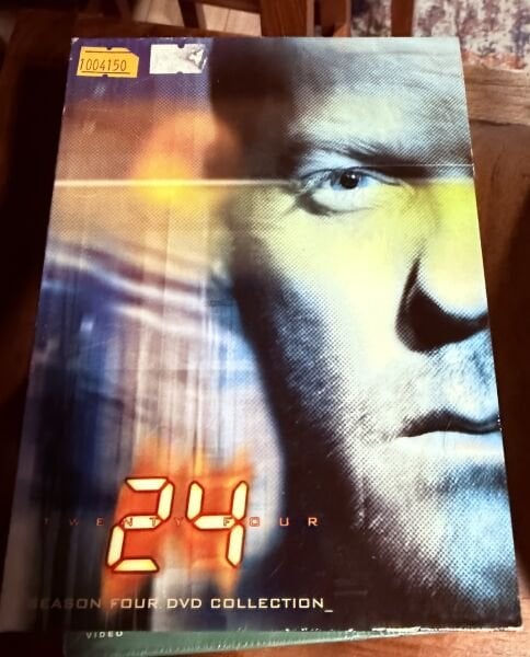 TWENTY FOUR SEASON 4 DVD SET - 24 SEZON 4 DVD SET