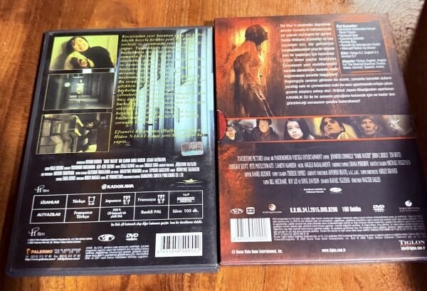 DARK WATER SET - 2 DVD 2 FİLM