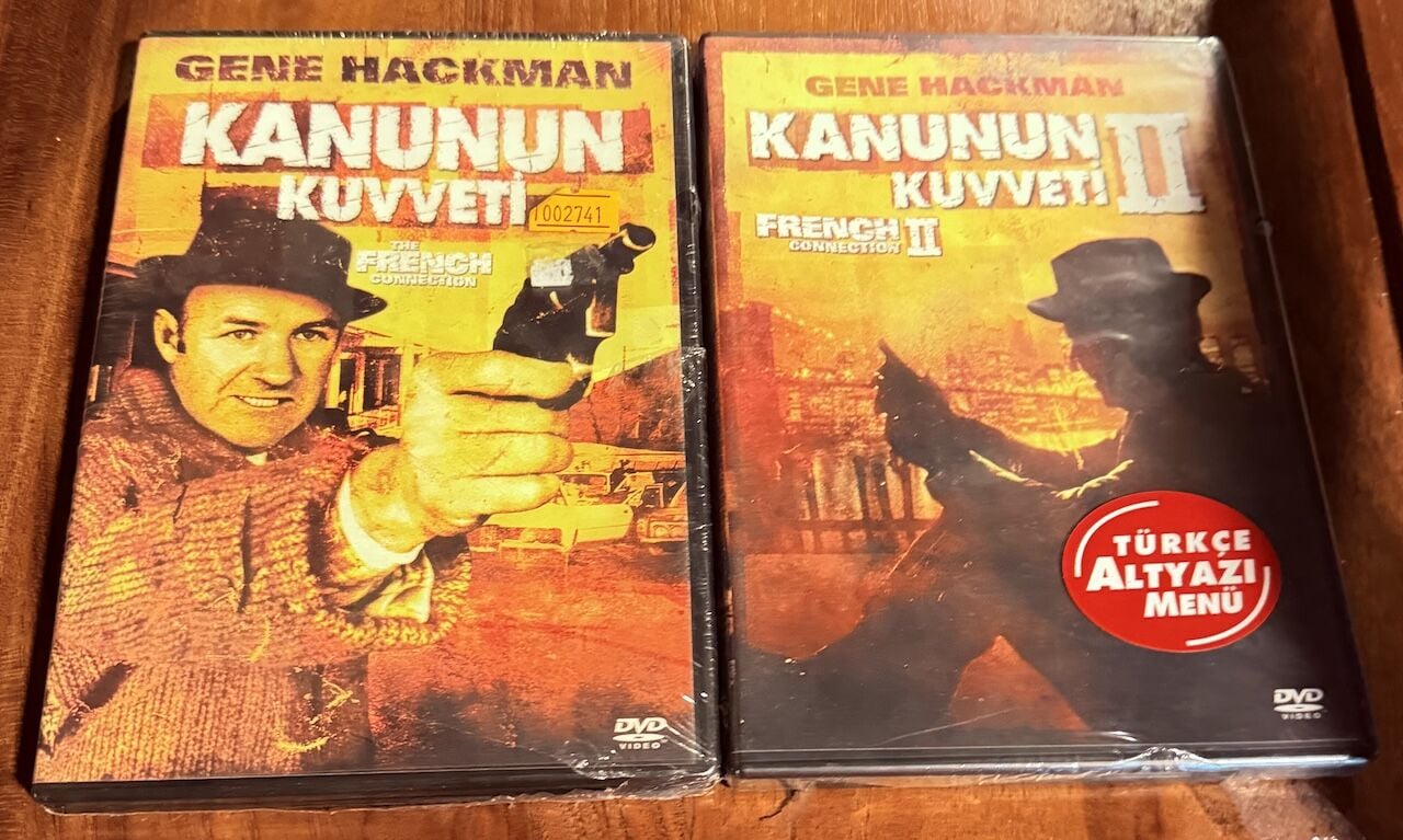THE FRENCH CONNECTION 1-2 DVD SET