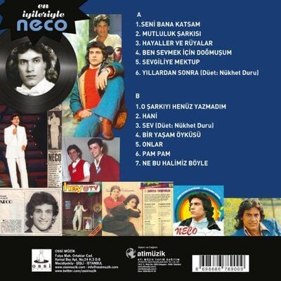 NECO EN İYİLERİYLE - SENİ BANA KATSAM LP