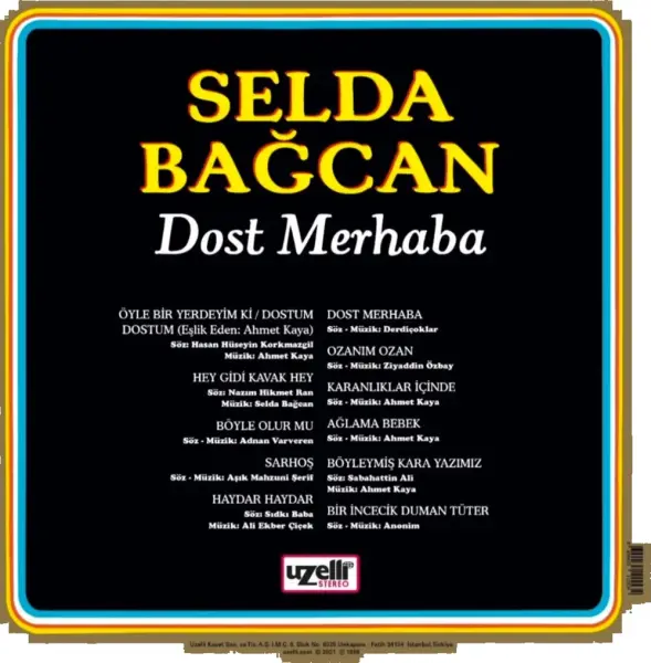 SELDA BAĞCAN - DOSTA MERHABA - LP