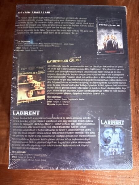 TOLGA ÖRNEK FİLMLERİ 3 DVD SET