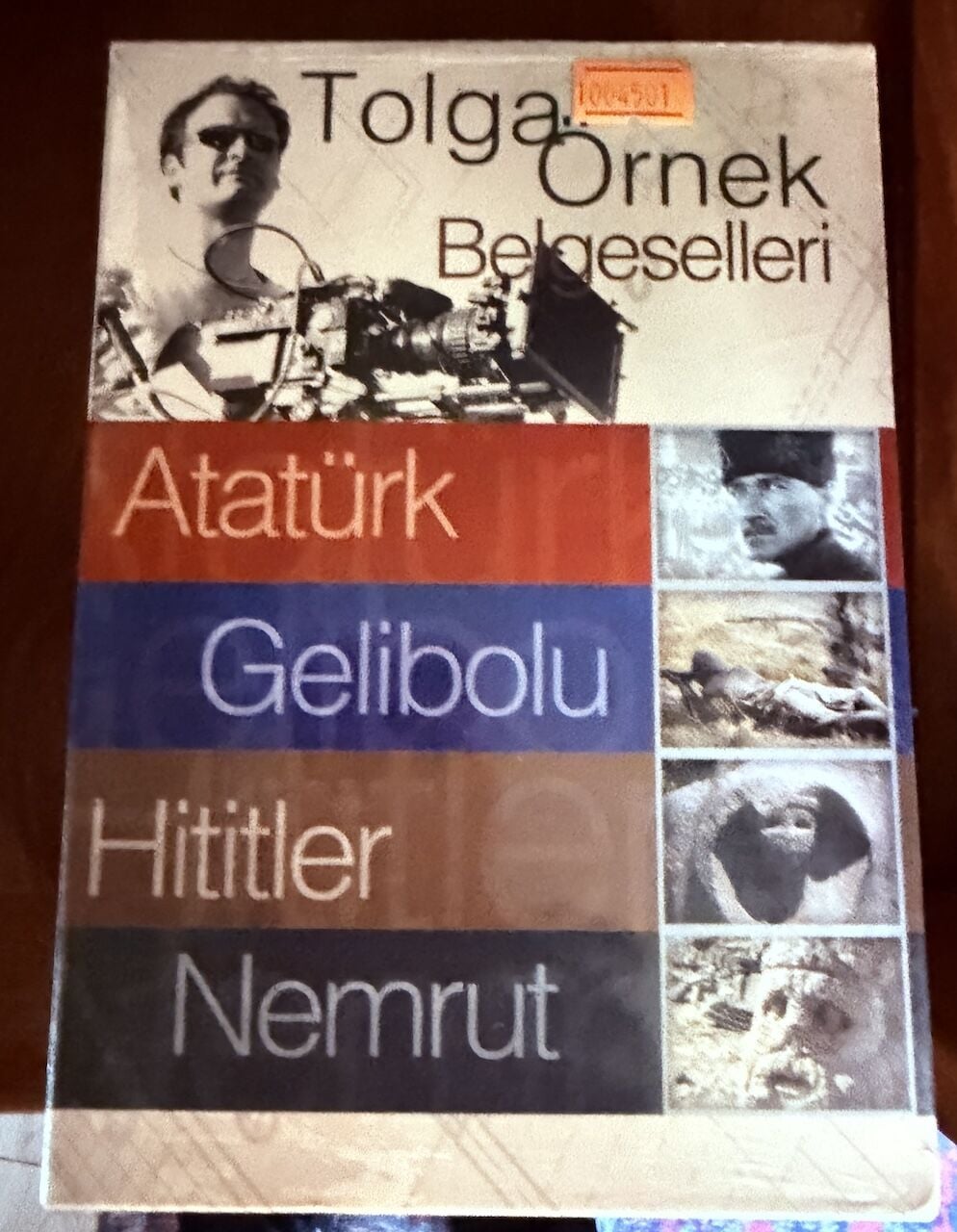 TOLGA ÖRNEK BELGESELLERİ 4 DVD SET