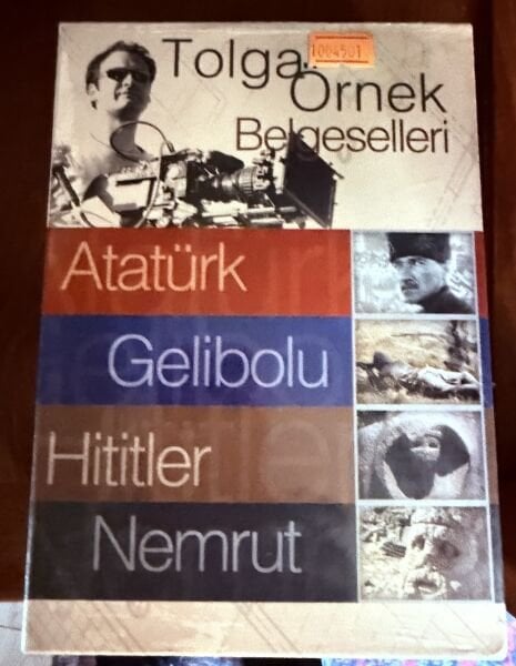 TOLGA ÖRNEK BELGESELLERİ 4 DVD SET