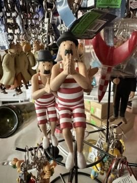 Tintin Thompson Mayolu Anahtarlık Swimsuit Keyring