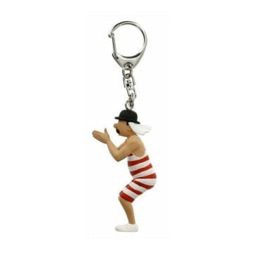 Tintin Thompson Mayolu Anahtarlık Swimsuit Keyring