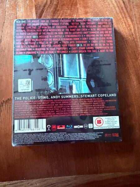 THE POLICE REUNION WORLD TOUR - CERTIFIABLE BLU-RAY + 2 CD