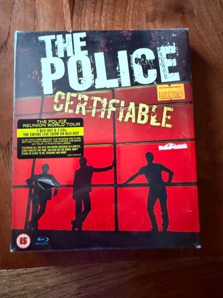 THE POLICE REUNION WORLD TOUR - CERTIFIABLE BLU-RAY + 2 CD