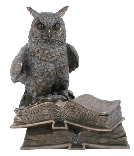 Kitap Üstünde Duran Baykuş Biblosu