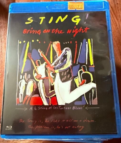 STING BRING ON THE NIGHT BLU-RAY