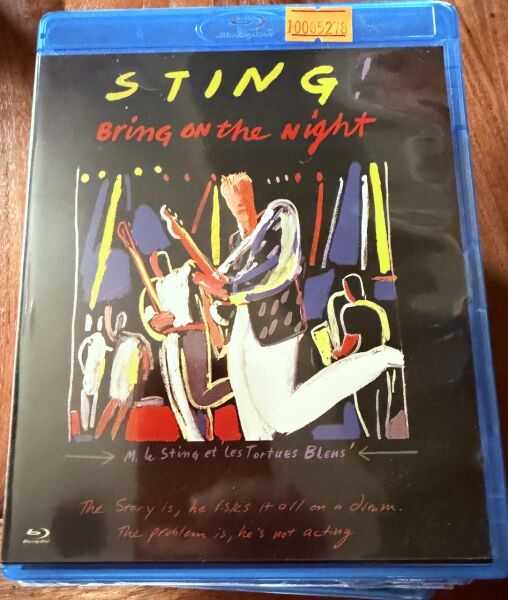 STING BRING ON THE NIGHT BLU-RAY