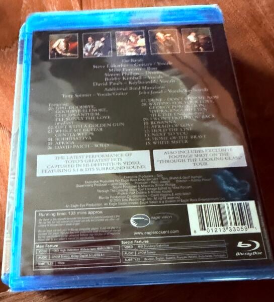 TOTO LIVE IN THE AMSTERDAM BLU-RAY
