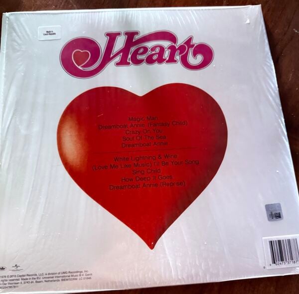 HEART - DREAMBOAT ANNIE - RED LP