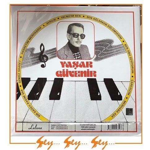 Yaşar Güvenir - Sensiz Saadet - Lp - Limited Edition Plak