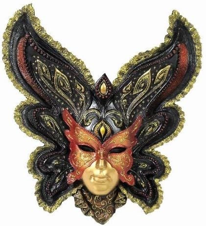 Siyah Venedik Mask Maske