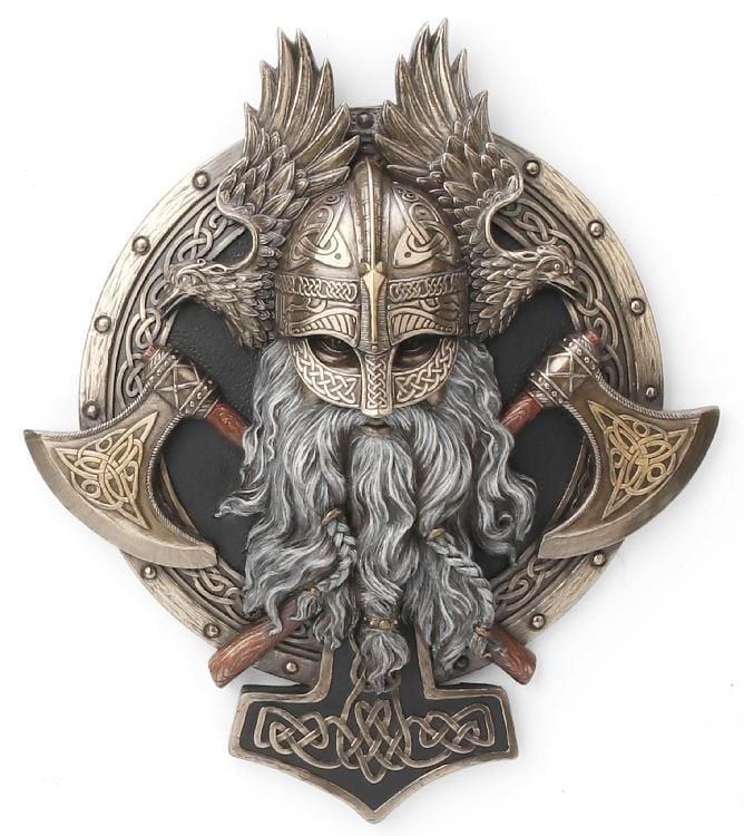 VALHALLA VİKİNG DUVAR FİGÜRÜ
